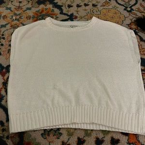 Wonderly cream sweater tank top